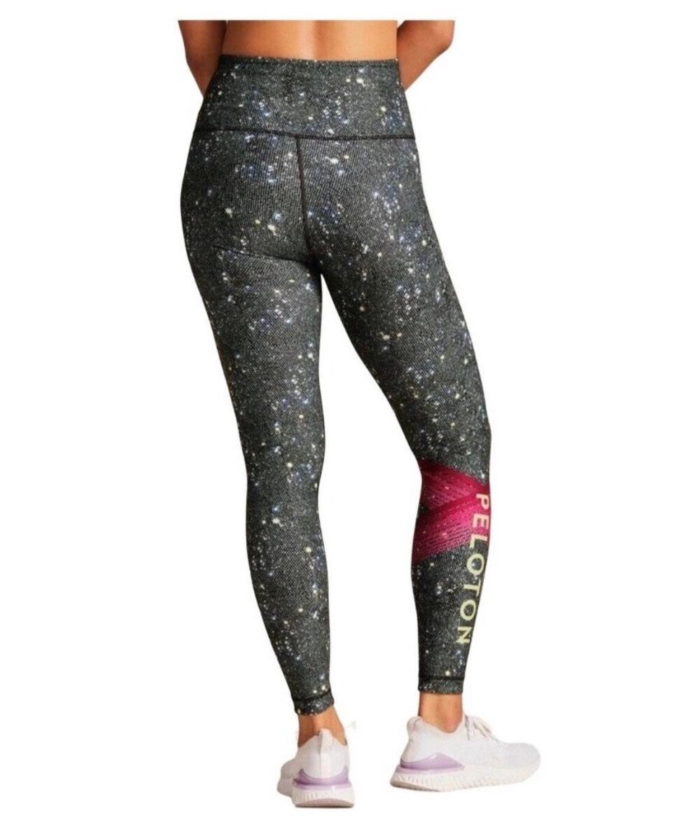 Peloton x WITH Girls Night Out Leggings Womens M High Rise Reversible